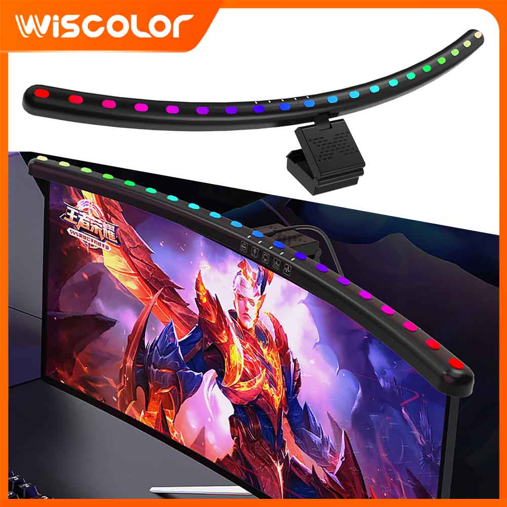 Setup Desk Monitor - Barra Luminosa RGB per Monitor, Luci
