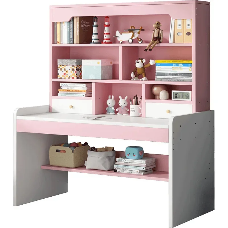 Desk Setup Oak - Tavolo da studio per bambini, scrivania
