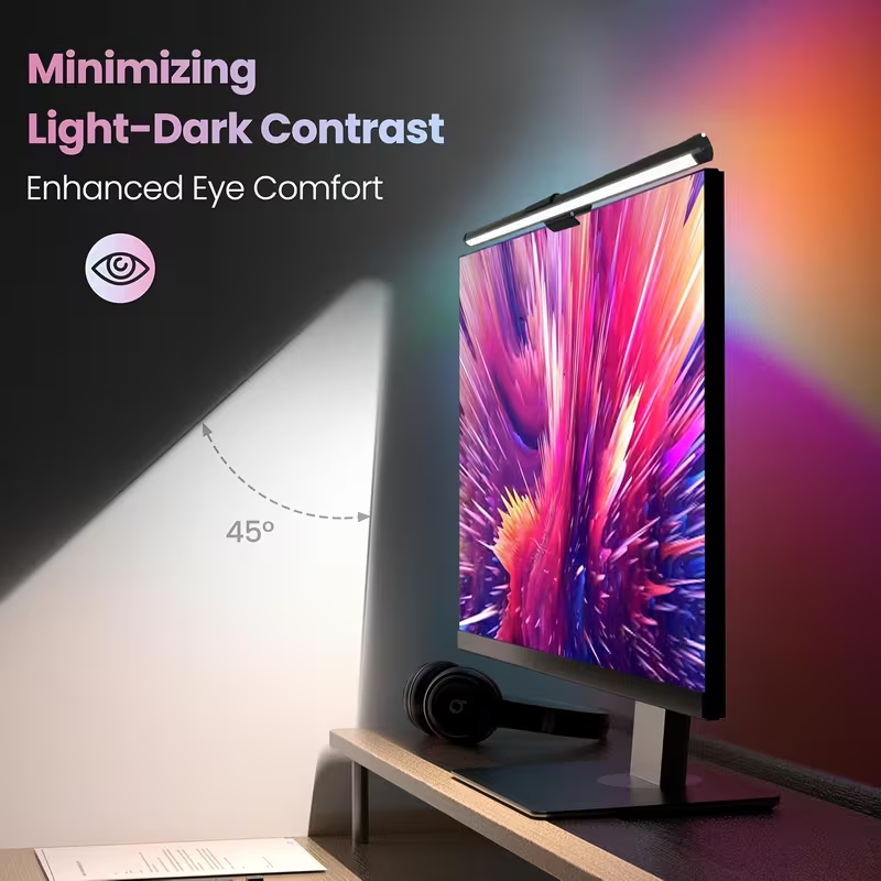 Desk Setup Lamp - Barra Luminosa per Monitor LED, Luci