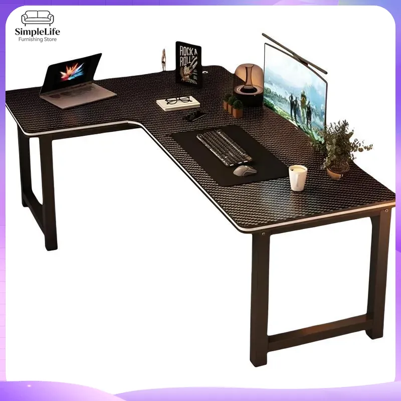 Desk Setup Home Office - Scrivania da Gaming ad Angolo con