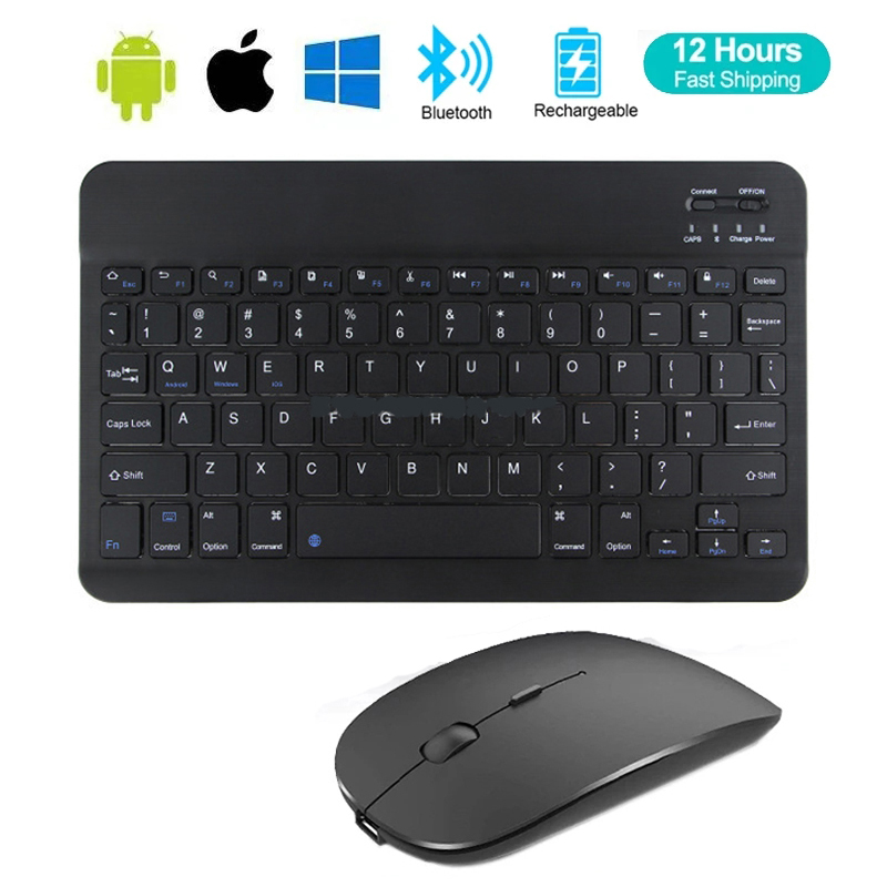 Desk Setup Keyboard - Tastiera wireless spagnola francese azerty russa