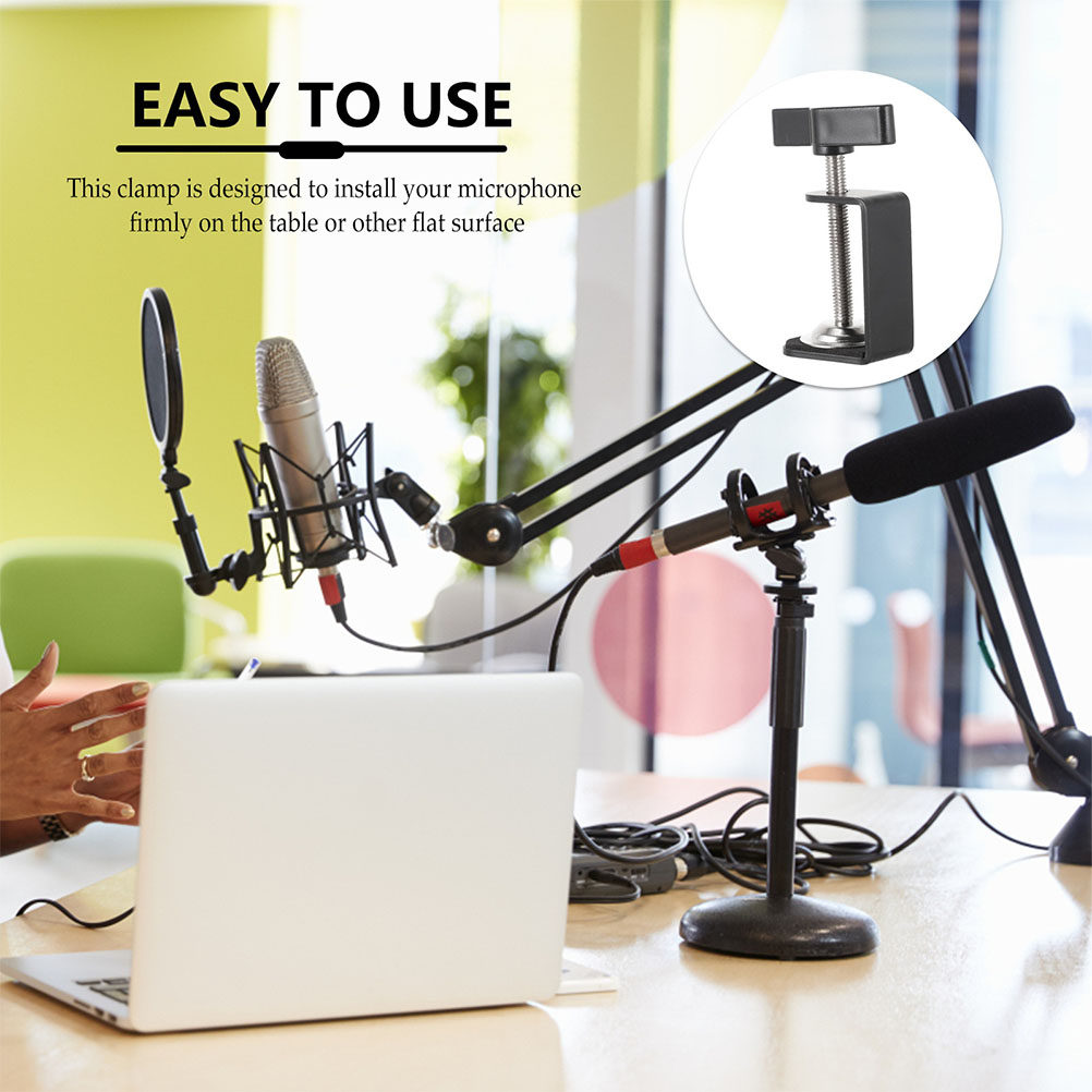 Setup Desk Monitor - Morsetto da Tavolo in Acciaio ad