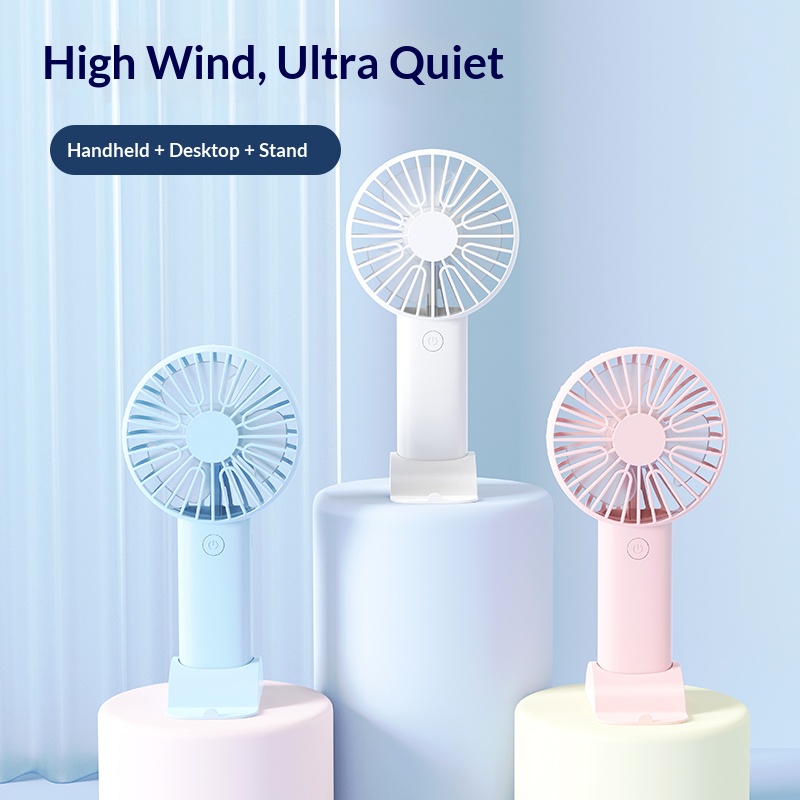 Fan Desk Small Usb - Mini ventilatore portatile, ventilatore da tavolo