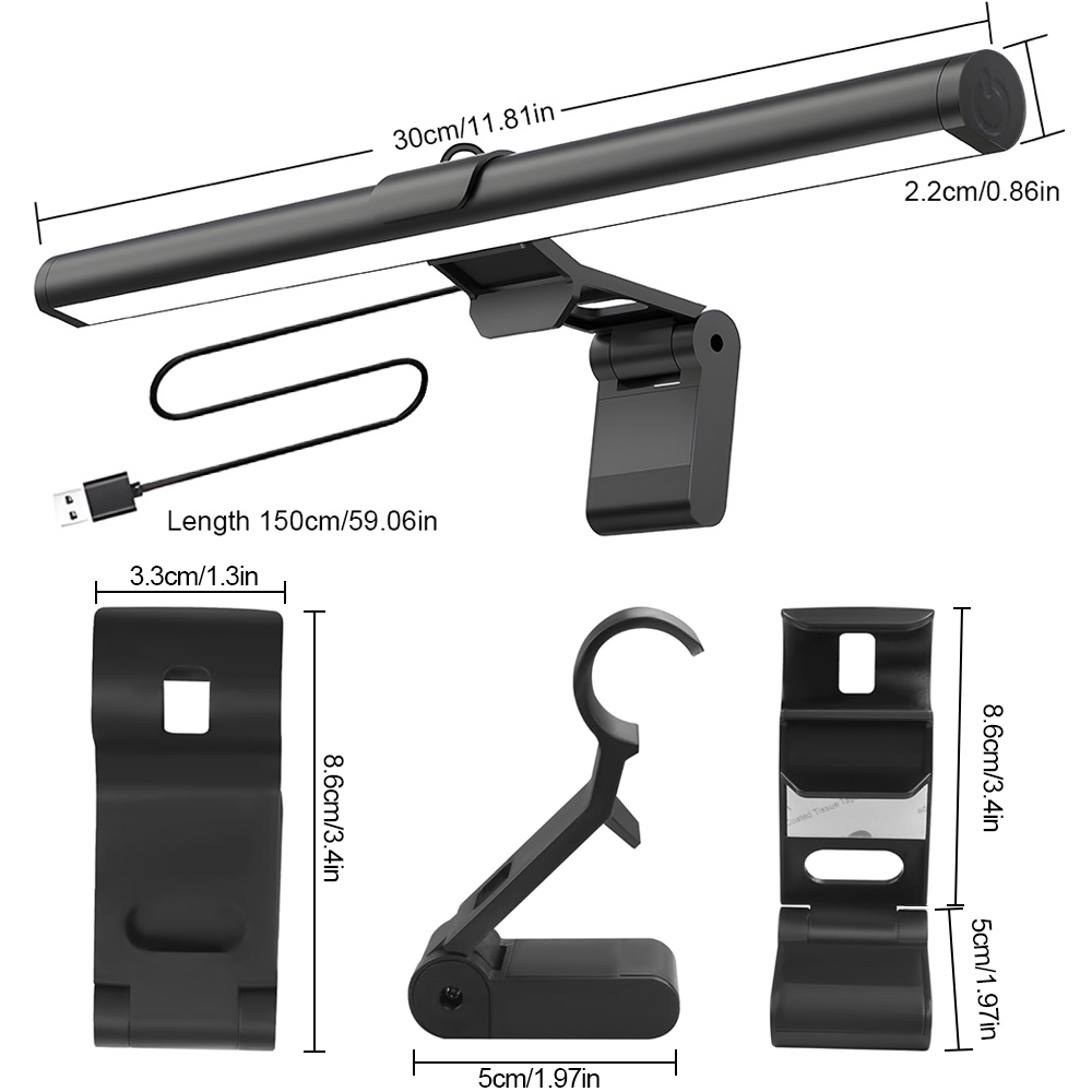 Desk Setup Lamp - Barra luminosa RGB per monitor PC