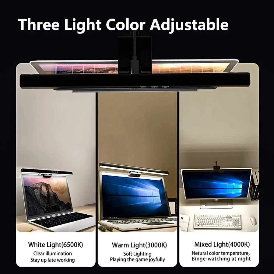 Barra Luminosa LED 33cm 50cm p - Setup Desk Monitor recensione e prezzo