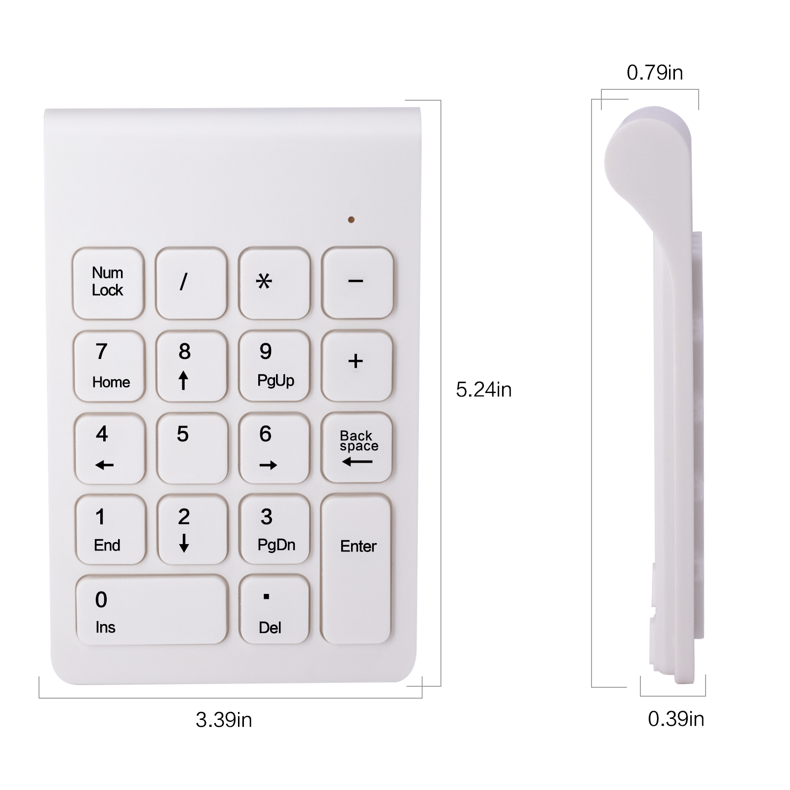 Kit Tastierino Numerico Wirele - Desk Setup Keyboard recensione e prezzo