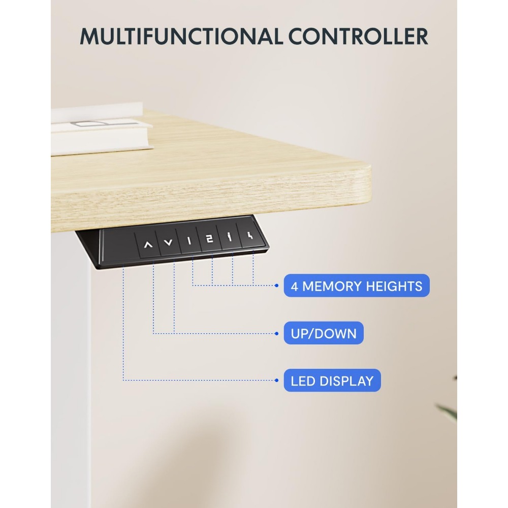Scrivania Elettrica Regolabile - Desk Setup Home Office recensione e prezzo