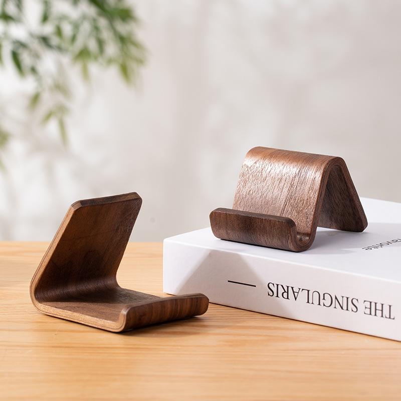 Supporto per telefono in legno - Desk Setup Home Office recensione e prezzo