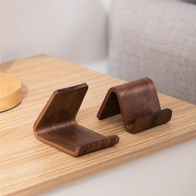 Supporto per telefono in legno - Desk Setup Home Office recensione e prezzo
