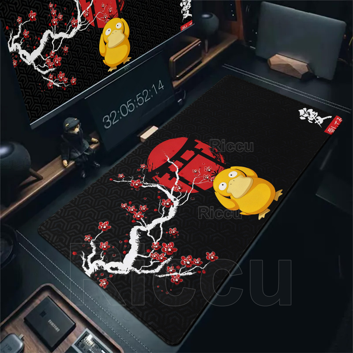 Tappetino per mouse Cartoon Po - Desk Setup With Laptop recensione e prezzo