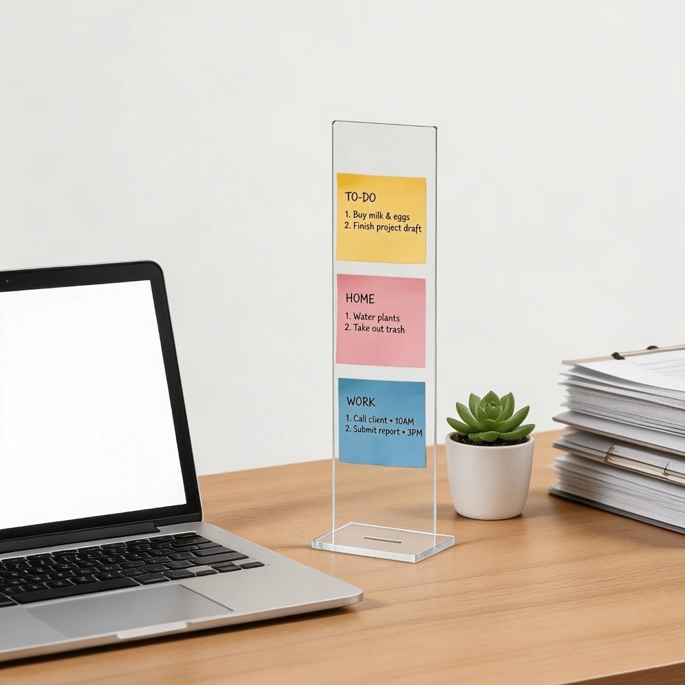 Lavagna per Messaggi in Acrili - Desk Setup Home Office recensione e prezzo