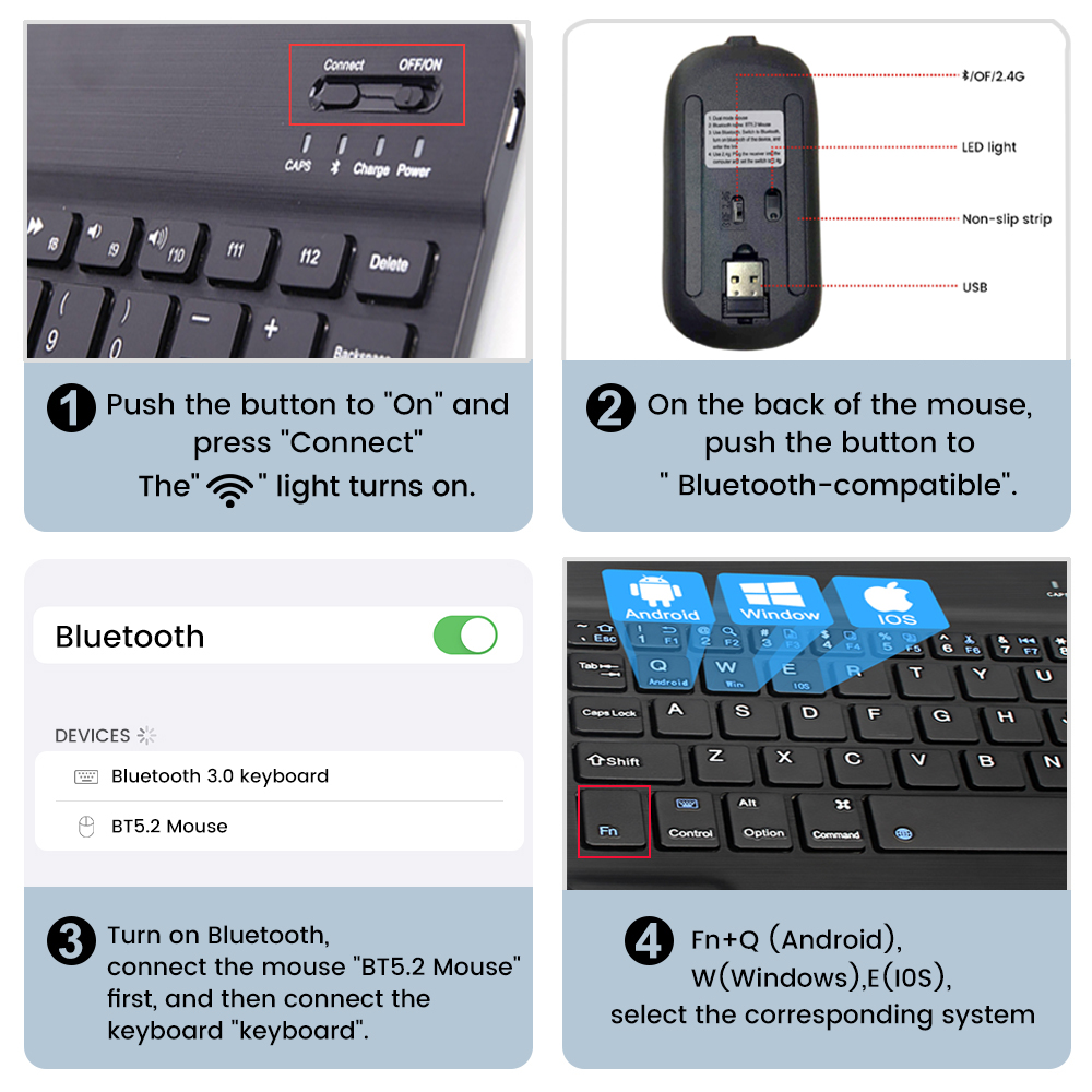 Tastiera wireless spagnola fra - Desk Setup Keyboard recensione e prezzo