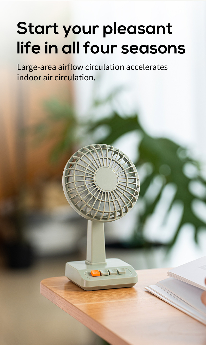 Ventilatore da Tavolo Retrò 20 - Fan Desk Small Usb recensione e prezzo