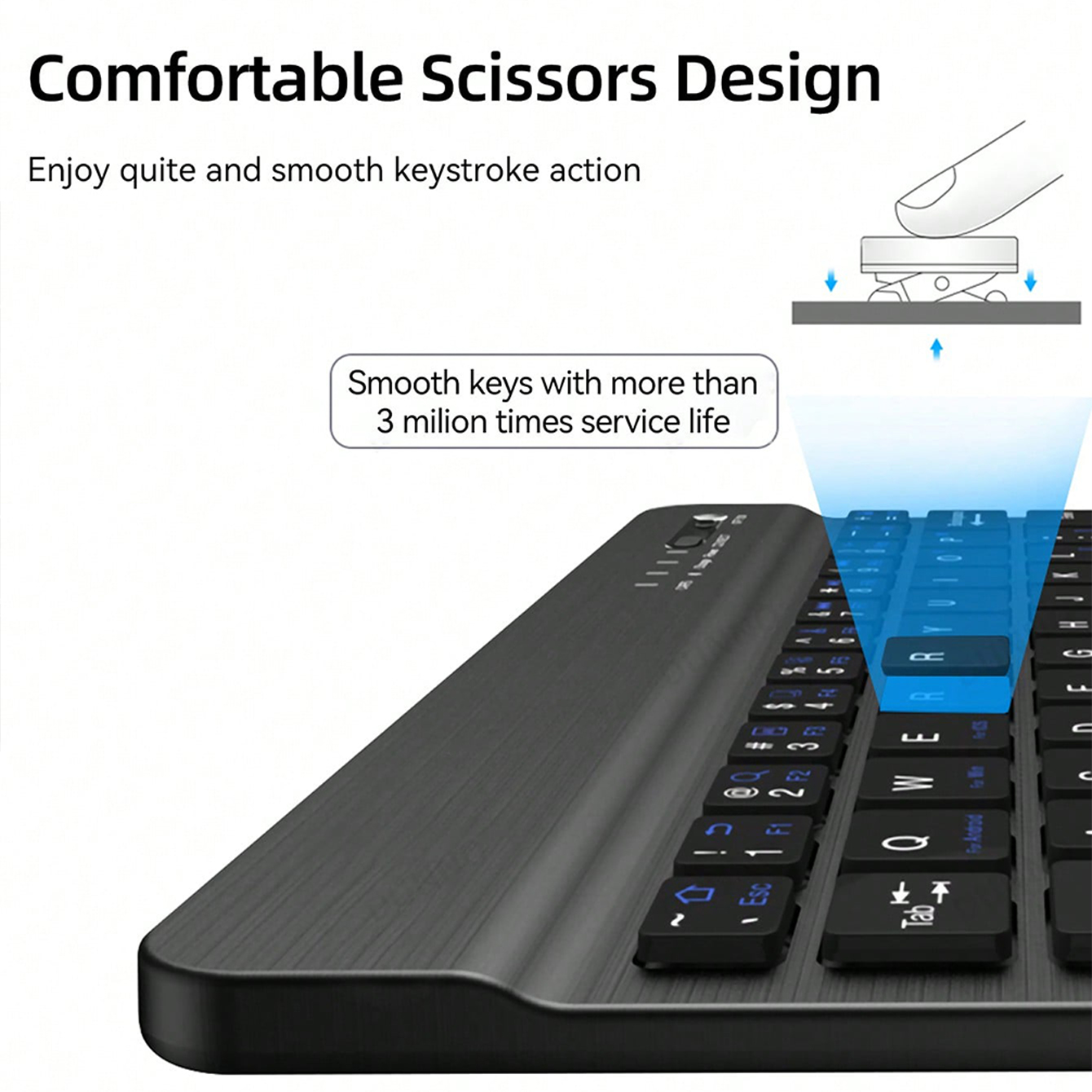 Tastiera multilingue per table - Desk Setup Keyboard recensione e prezzo