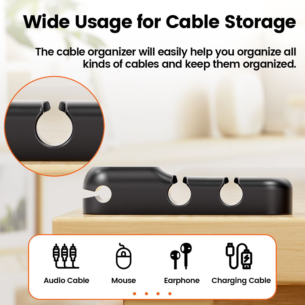Toocki Organizzatore di cavi 3 - Desk Setup Cable Management recensione e prezzo