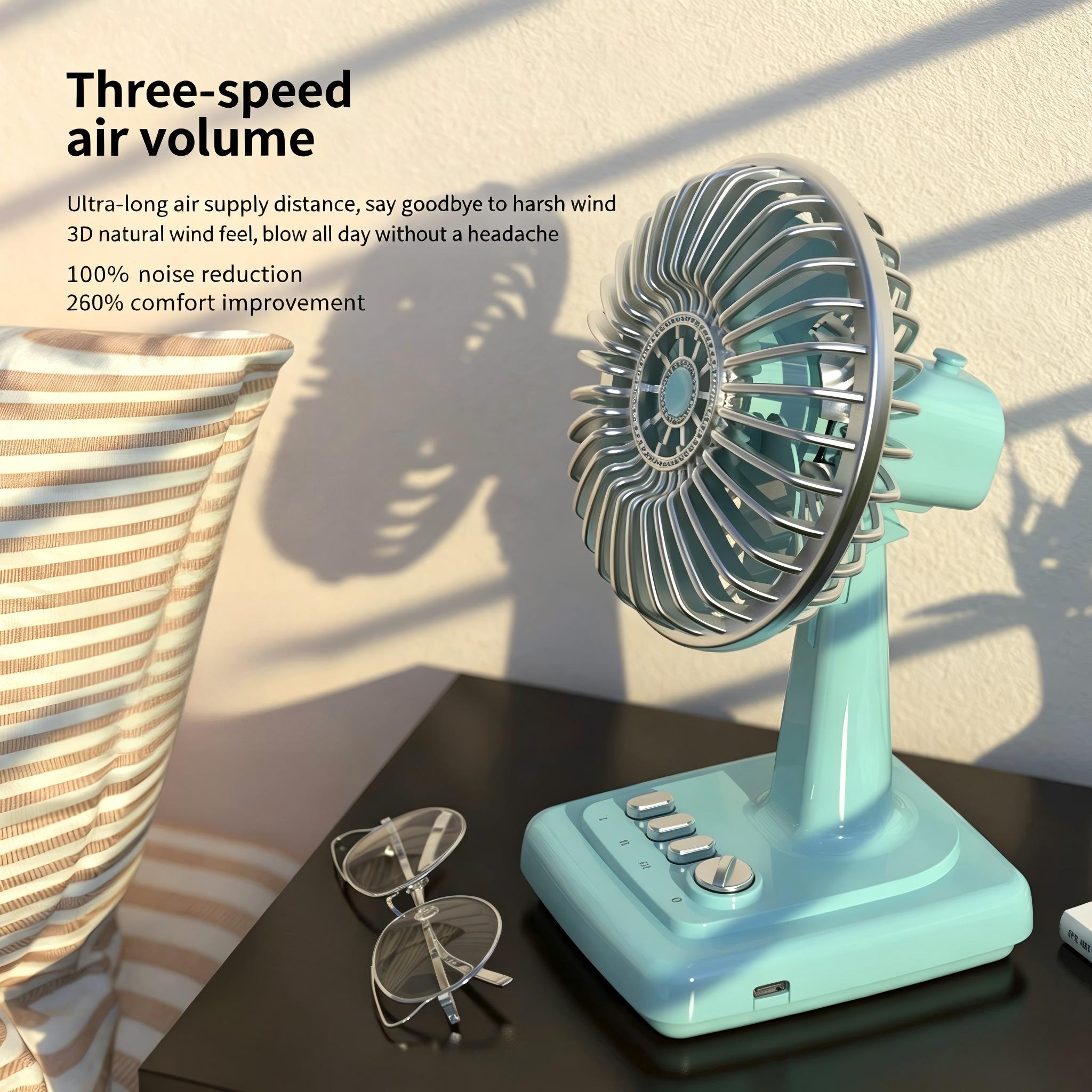 Ventilatore da Tavolo Retrò in - Fan Desk Small Usb recensione e prezzo