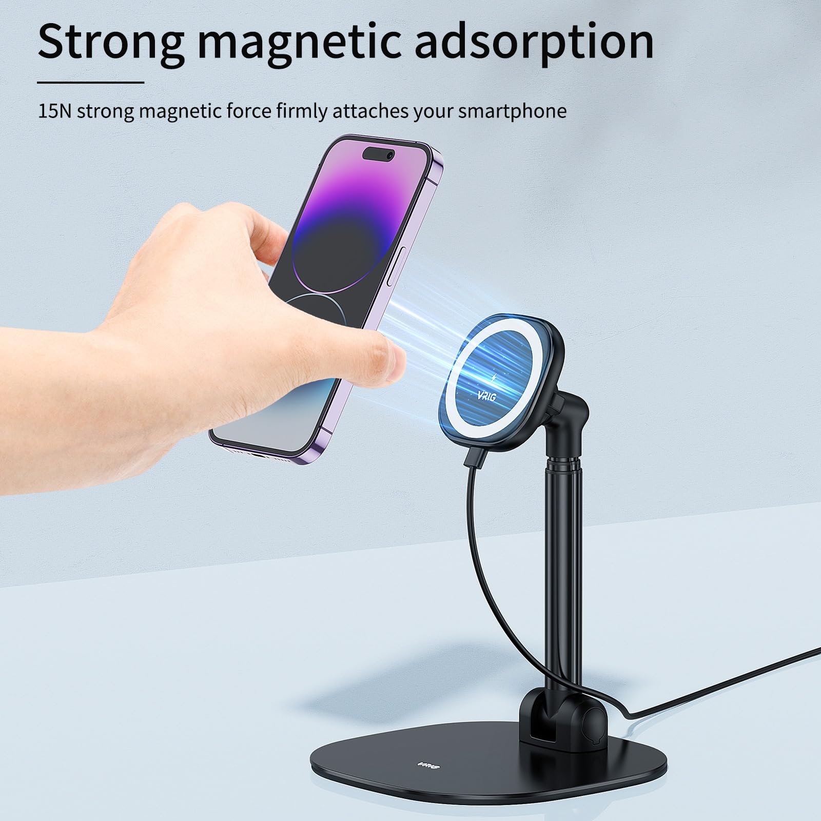 Supporto Magnetico per Telefon - Desk Setup Apple recensione e prezzo