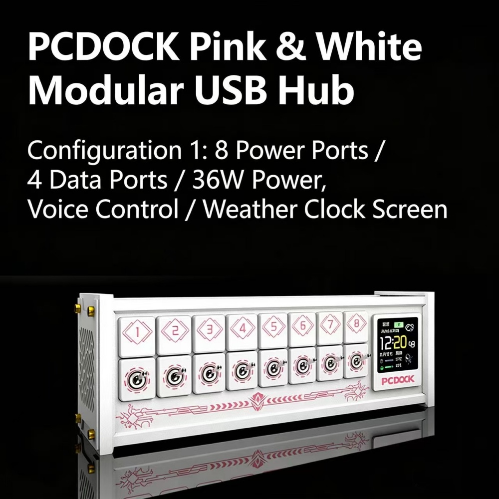 Multipresa da Scrivania PCDOCK - Desk Setup With Laptop recensione e prezzo