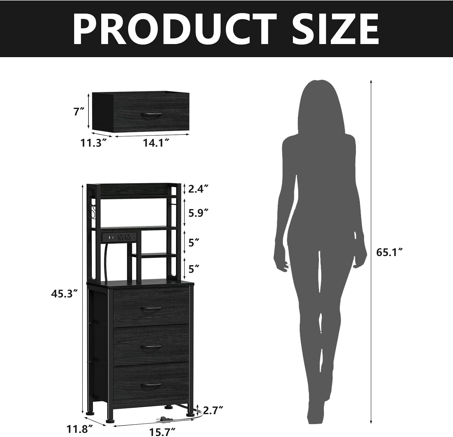 Set di 2 comodini alti, comodi - Desk Setup Oak recensione e prezzo
