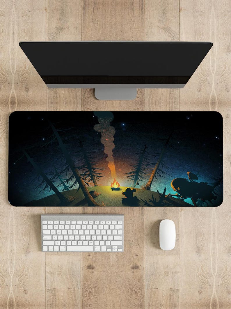 Tappetino per mouse Outer Wild - Desk Setup With Laptop recensione e prezzo