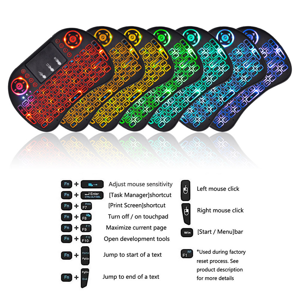 Mouse Air 2.4G con tastiera to - Desk Setup Keyboard recensione e prezzo