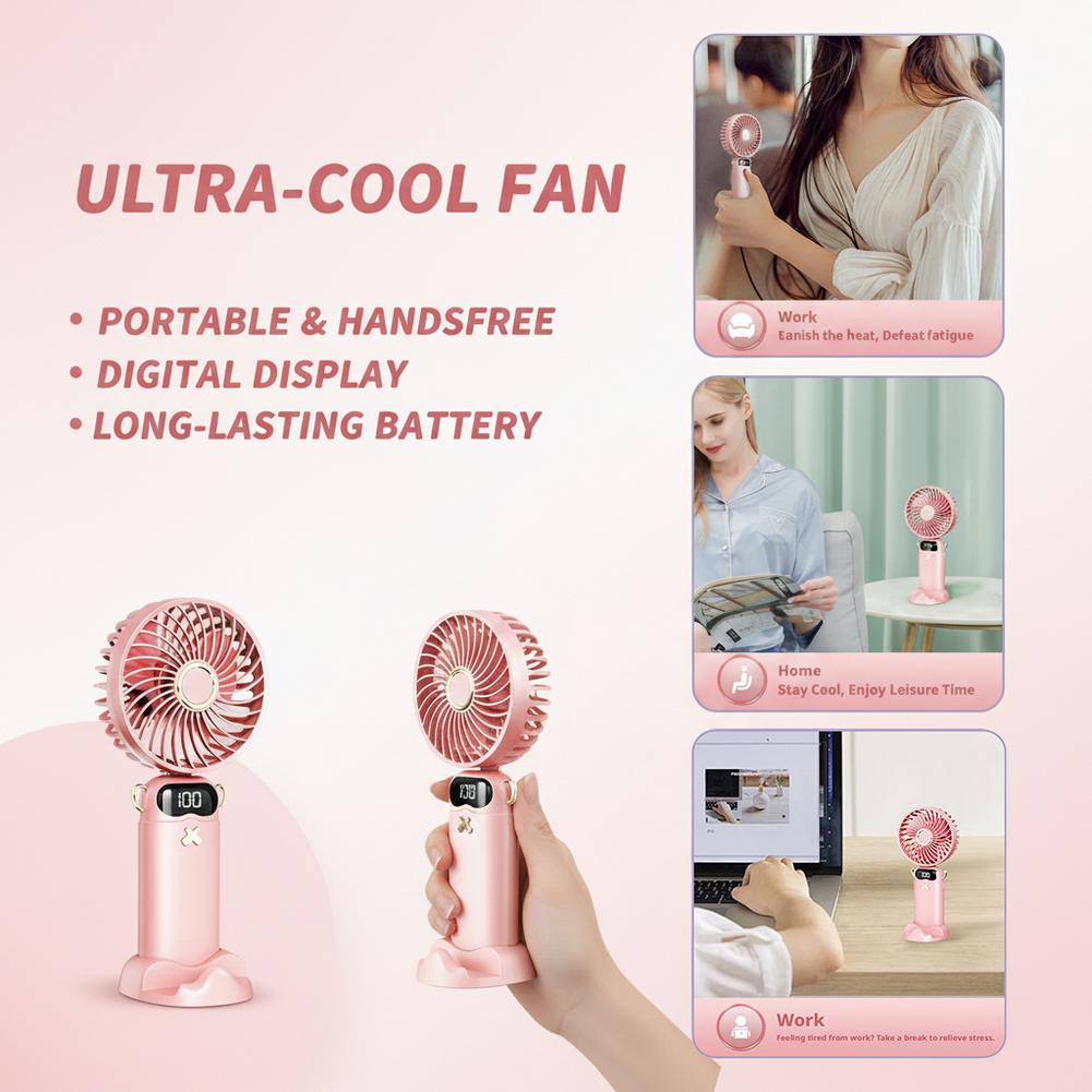 Mini Ventilatore Portatile con - Fan Desk Small Usb recensione e prezzo