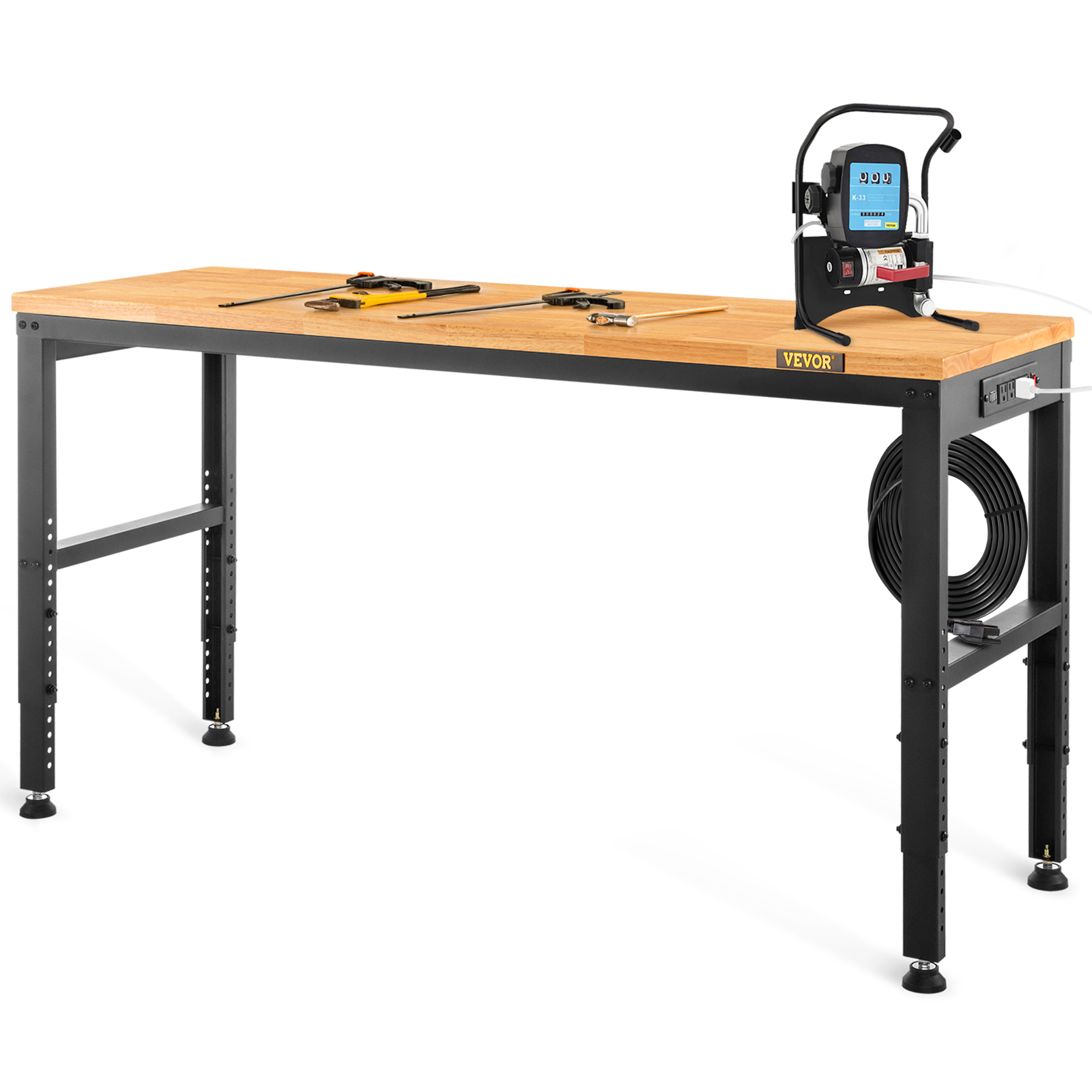 SucceBuy Banco da lavoro per l - Desk Setup Oak recensione e prezzo