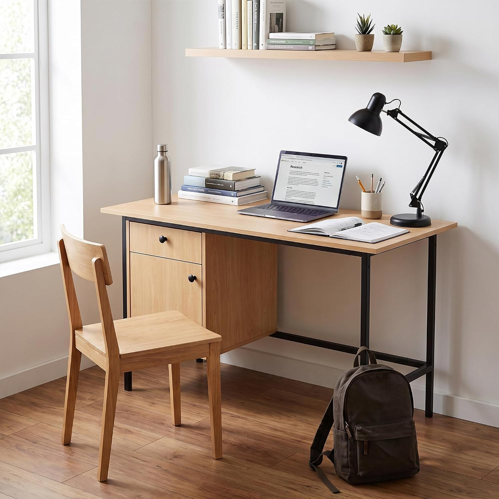 Scrivania per computer da casa - Desk Setup Oak recensione e prezzo