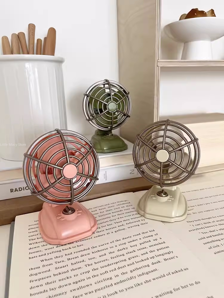 Ventilatore da tavolo retrò co - Fan Desk Small Usb recensione e prezzo
